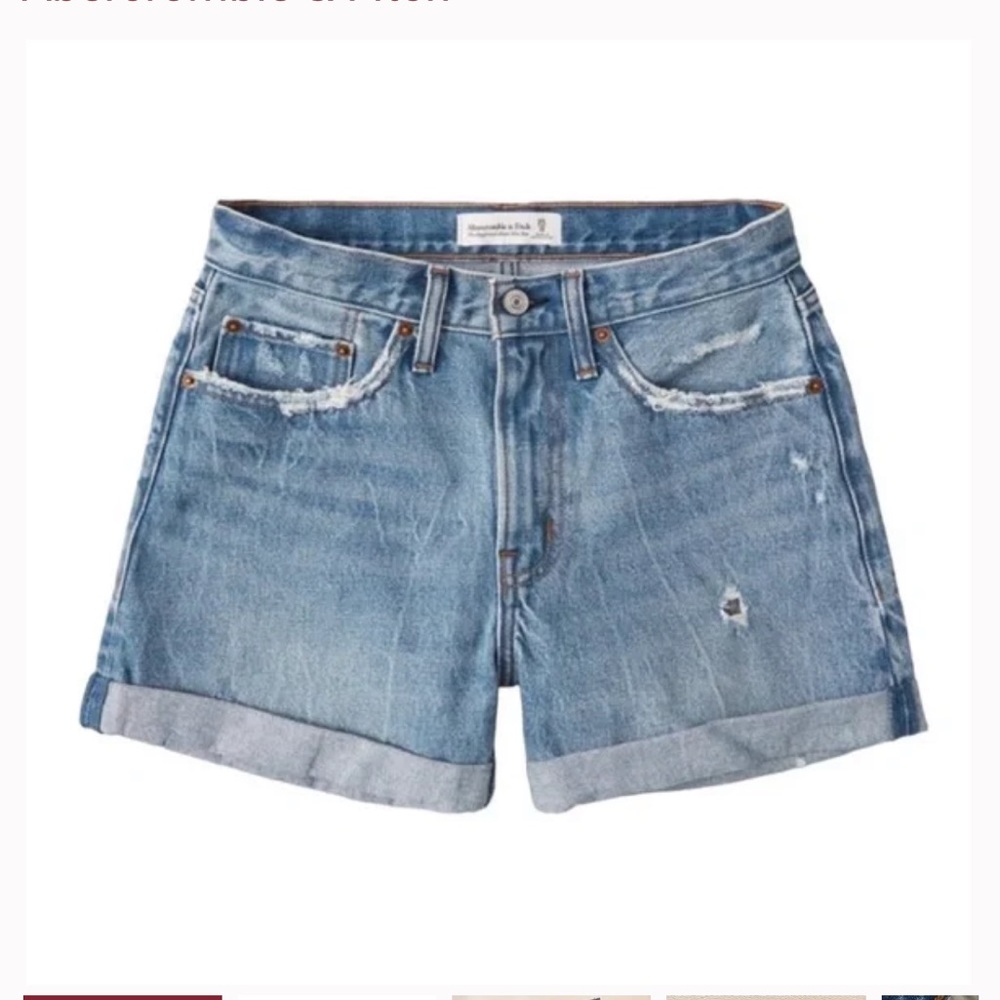 NWT Abercrombie & Fitch Boyfriend Shorts